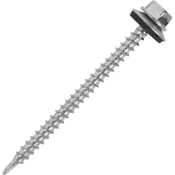 Саморезы кровельные оцинкованные 4.8x64, 30 шт.