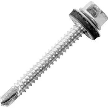 Саморезы кровельные оцинкованные 6.3x51 на вес (около 91 шт./кг)