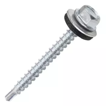 Саморезы кровельные по дереву Dilwis с пресс-шайбой со сверлом 4.8x51 мм 60 шт.