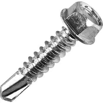 Саморезы кровельные по дереву с пресс-шайбой 5.5x25 8 шт.