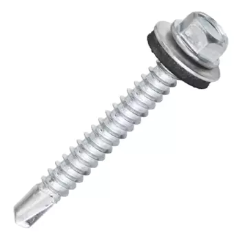 Саморезы кровельные по металлу Dilwis с пресс-шайбой 5.5x51 мм 40 шт.