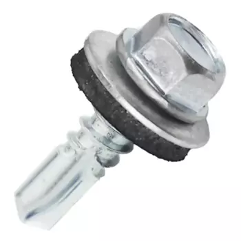 Саморезы кровельные по металлу Dilwis с пресс-шайбой 5.5x19 мм 100 шт.