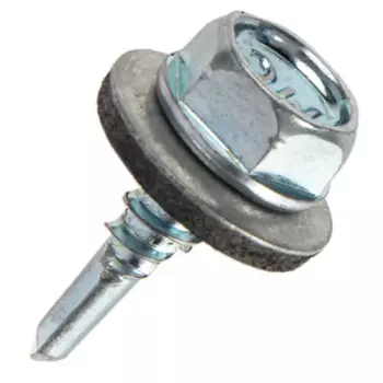 Саморезы кровельные по металлу с пресс-шайбой 6.3x19 мм 10 шт.