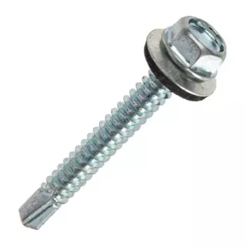 Саморезы кровельные по металлу с пресс-шайбой 6.3x51 4 шт.