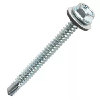 Саморезы кровельные по металлу с пресс-шайбой 6.3x64 40 шт.