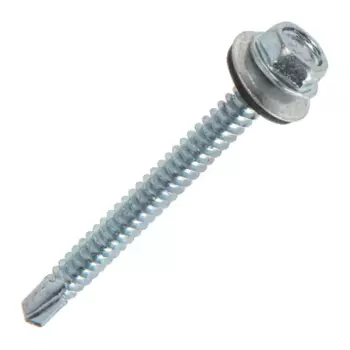 Саморезы кровельные по металлу с пресс-шайбой 6.3x64 4 шт.