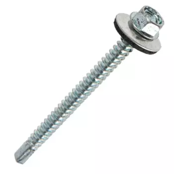 Саморезы кровельные по металлу с пресс-шайбой 5.5x64 4 шт.