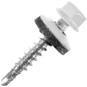 Саморезы кровельные с пресс-шайбой цинк 4.8x28 на вес