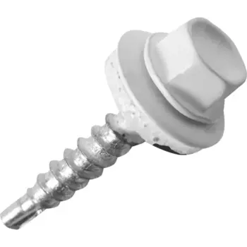 Саморезы кровельные с пресс-шайбой цинк 5.5x19 на вес