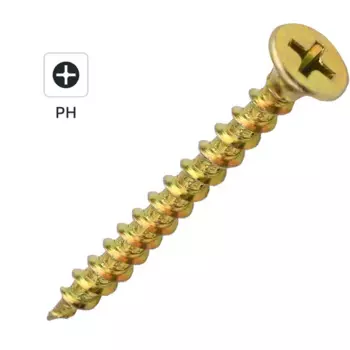 Саморезы по дереву Dilwis оцинкованные 3.5x55 мм 1 кг