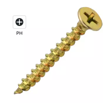 Саморезы по дереву Dilwis потайные острые оцинкованные 3.5x51 мм 3 кг