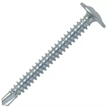 Саморезы по металлу Dilwis с пресс-шайбой со сверлом оцинкованные 4.2x50 мм 100 шт.