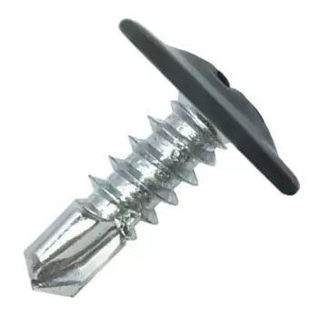 Саморезы по металлу оцинкованные 4.2x13 мм 1000 шт. цвет серый