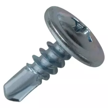 Саморезы по металлу Dilwis с пресс-шайбой со сверлом оцинкованные 4.2x13 мм 500 шт.