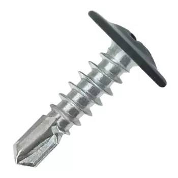 Саморезы по металлу оцинкованные 4.2x16 мм 1000 шт. цвет серый