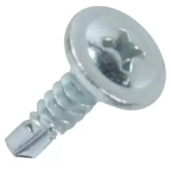 Саморезы по металлу Dilwis с пресс-шайбой со сверлом оцинкованные 4.2x16 мм 400 шт.