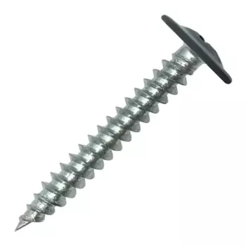 Саморезы по металлу оцинкованные с пресс-шайбой 4.2x32 мм 500 шт. цвет серый