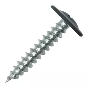 Саморезы по металлу оцинкованные с пресс-шайбой 4.2x25 мм 500 шт. цвет серый