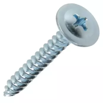 Саморезы по металлу Dilwis с пресс-шайбой острые оцинкованные 4.2x32 мм 180 шт.