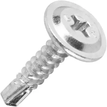 Саморезы по металлу потайные со сверлом оцинкованные 4.2x19 1000 шт.