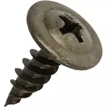 Саморезы по металлу с пресс-шайбой острые фосфатированные 4.2x13 32 шт.