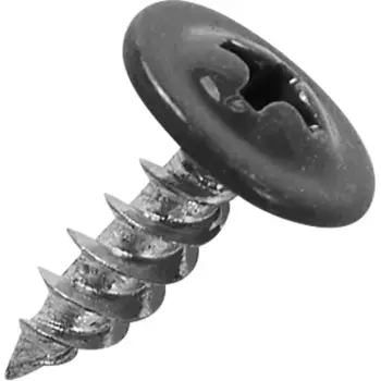 Саморезы по металлу с пресс-шайбой острые оцинкованные RAL 7024 4.2x13 320 шт.