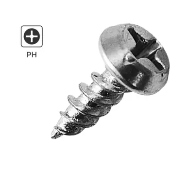 Саморезы по металлу Standers острые оцинкованные 3.5x11 1 кг