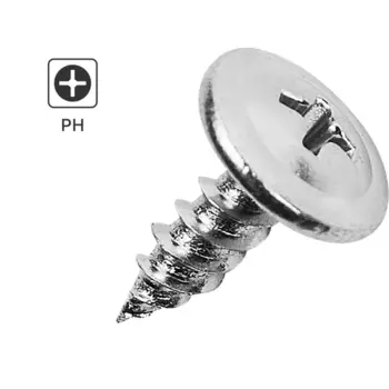 Саморезы по металлу Standers с пресс-шайбой острые оцинкованные 4.2x13 1 кг