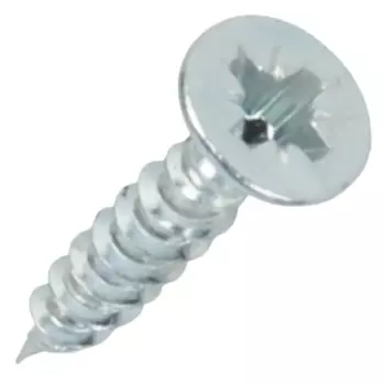 Саморезы универсальные Dilwis потайные острые оцинкованные 4x20 мм 80 шт.