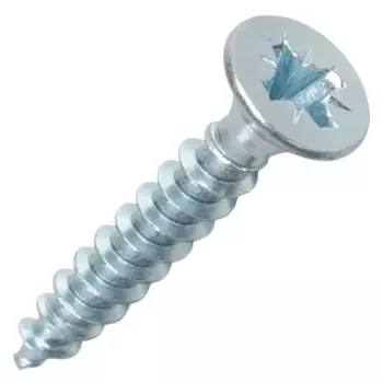 Саморезы универсальные Dilwis потайные острые оцинкованные 3x25 мм 80 шт.