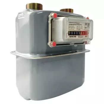 Счетчик для газа Пульсар G4 1/4" 110 мм правый