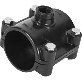 Седелка Политэк 1/2"x63 мм ВР полипропилен