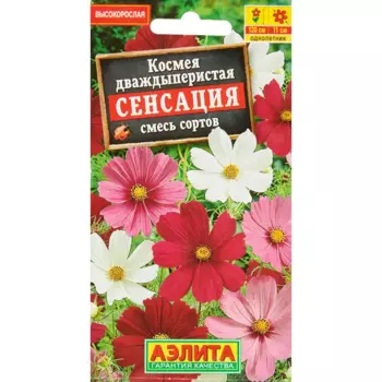 Семена цветов Аэлита космея Сенсация