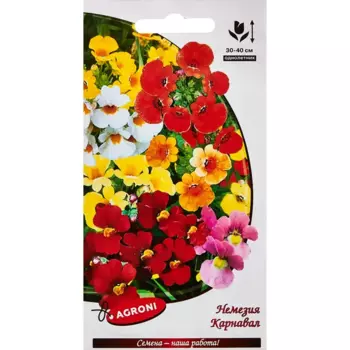 Семена цветов Agroni немезия Карнавал