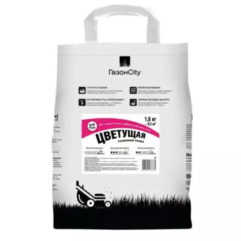 Семена газона ГазонCity Цветущий 1.8 кг