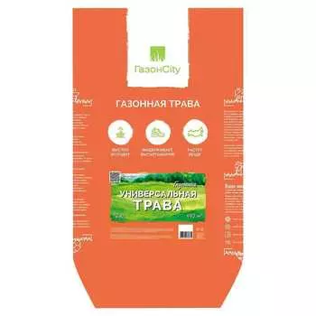 Семена газона ГазонCity Универсальная трава 12 кг