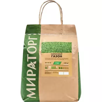 Семена газона Мираторг Карликовый 2 кг
