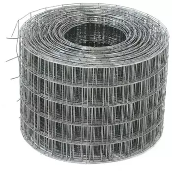 Сетка сварная стальная 50x50x2.2 мм 0.35x15 м
