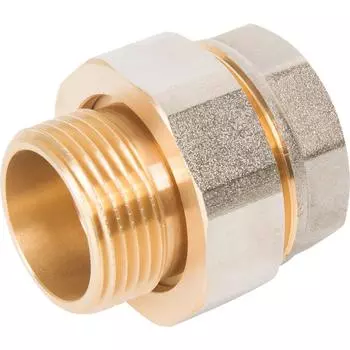 Сгон прямой американка Equation 1"x1" ВР-НР латунь 172032