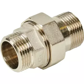 Сгон прямой американка Valtec 1"x1" НР латунь VTR.728.N.0006