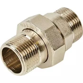 Сгон прямой американка Valtec 3/4"x3/4" НР латунь VTR.728.N.0005