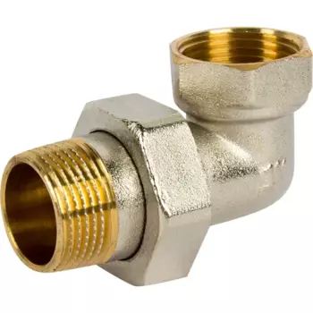Сгон угловой американка 1"x1" ВР-НР латунь 027-8926