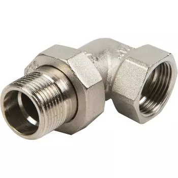 Сгон угловой американка Valtec 3/4"x3/4" ВР-НР латунь VT0098N