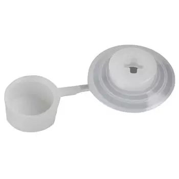 Шайба кровельная с колпачком бесцветная, 100 шт.