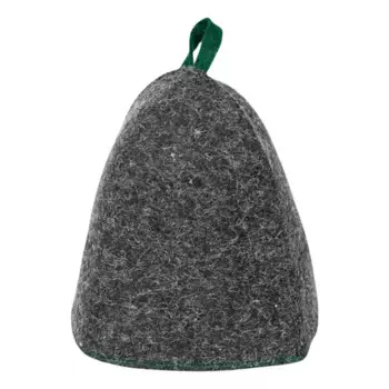 Шапка для бани Главбаня войлок цвет серый