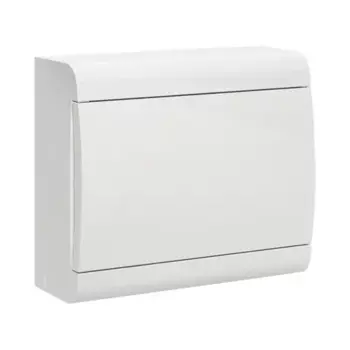 Щит распределительный навесной EKF Proxima SlimBox ЩРН-П-10 10 модулей IP41 пластик цвет белый