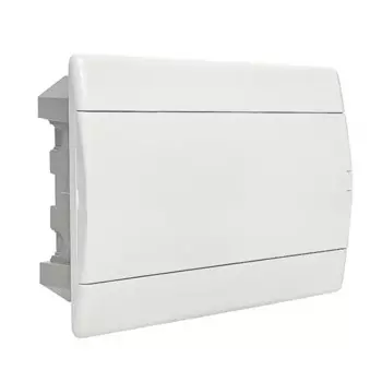 Щит распределительный встраиваемый EKF Proxima SlimBox ЩРВ-П-12 12 модулей IP41 пластик цвет белый