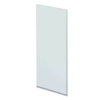 Ширма на ванну Mebelvann 70x130 см прозрачное стекло профиль хром