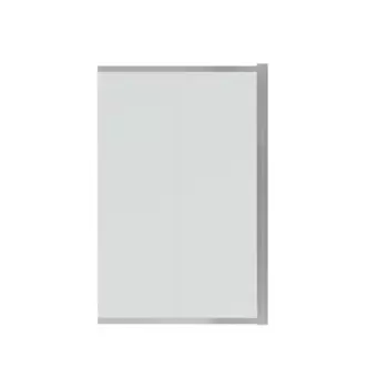 Ширма на ванну Mebelvann раздвижной 98x150 см прозрачное стекло профиль хром