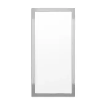 Ширма на ванну Метакам 80x140 см прозрачное стекло профиль хром